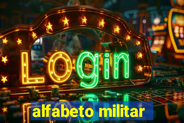 alfabeto militar